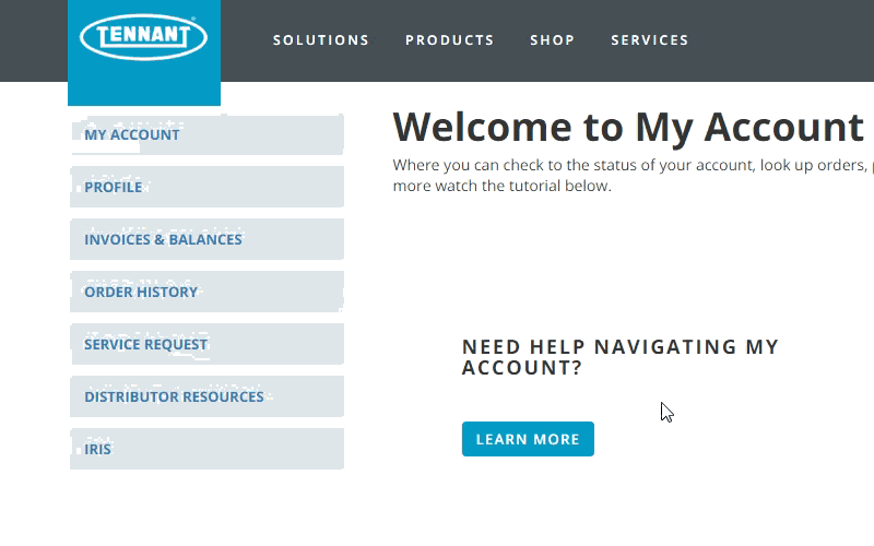 Place a Service Request