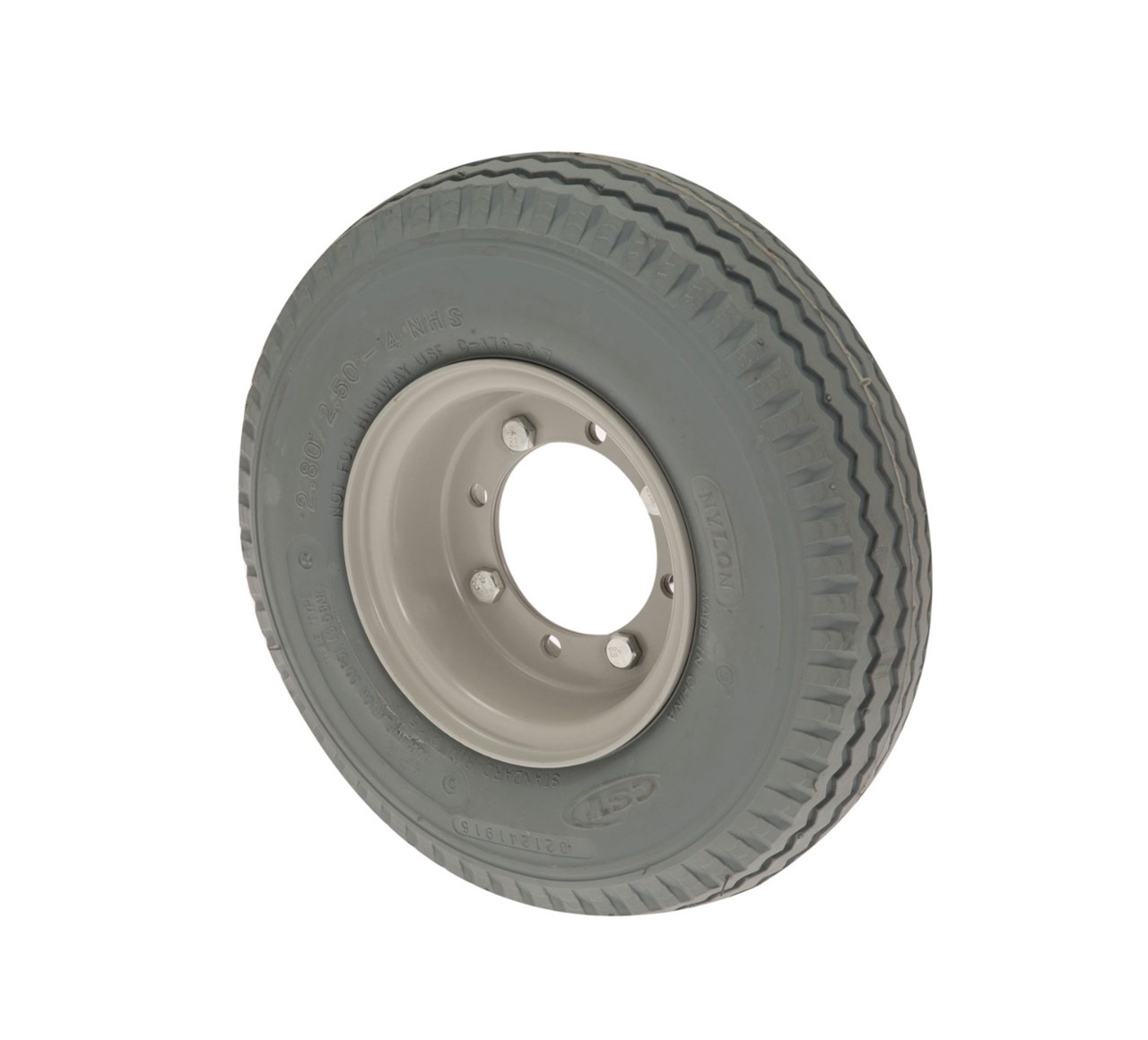4030059 TIRE ASSY, FOAM, HI-DNS, GREY,2.8/2.5-04 alt 1