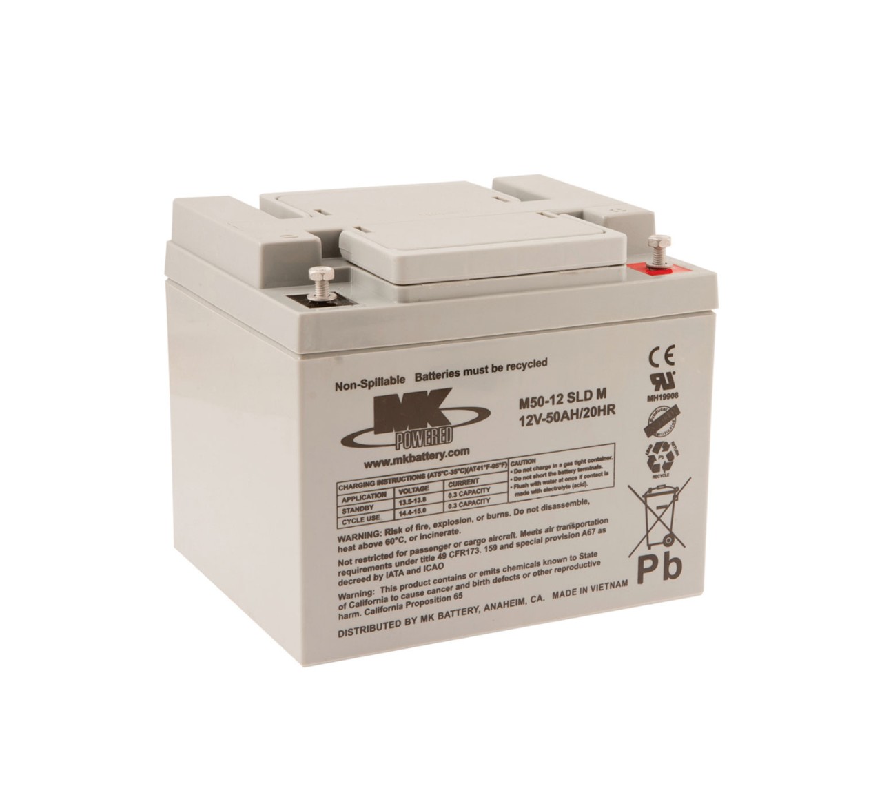 4032738 Batería AGM 12 V, 50 Ah alt 1