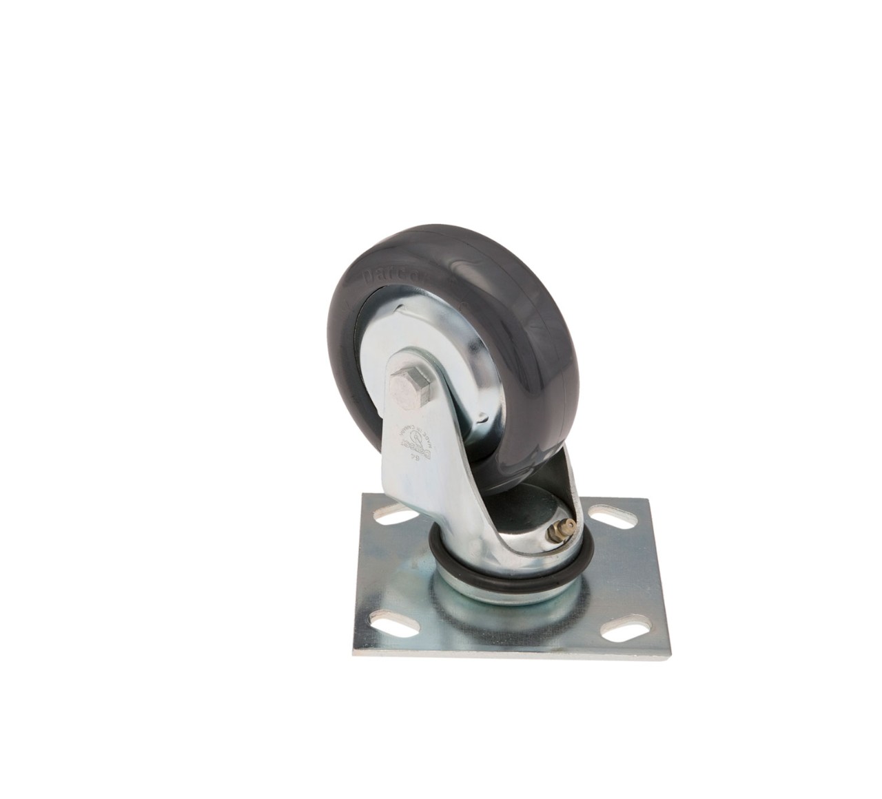 4040090 CASTER, SWIVEL, 4.0D 1.4W, 4HOLE, NEO alt 1