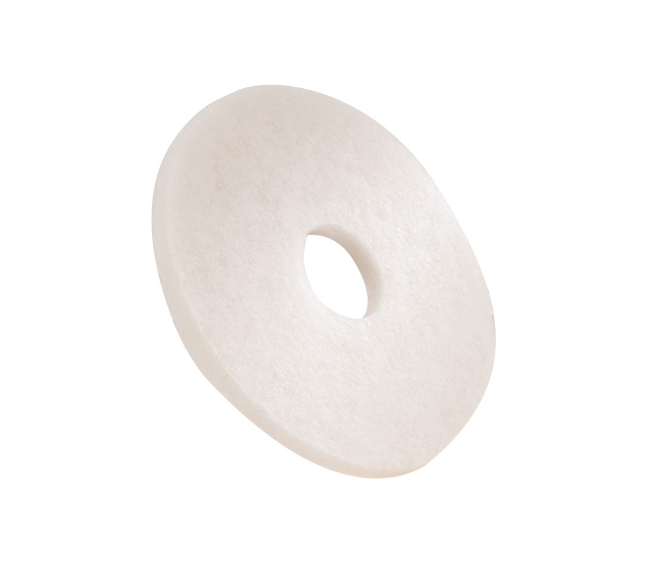 89049 13" (33cm) 3M White Polishing Pad alt 1