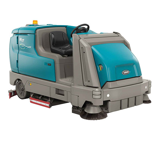 Tennant M17 Batteriebetriebene Aufsitz-Kehr-/Scheuersaugmaschine