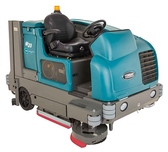 Tennant M20 Integrierte Aufsitz-Kehr-/Scheuersaugmaschine