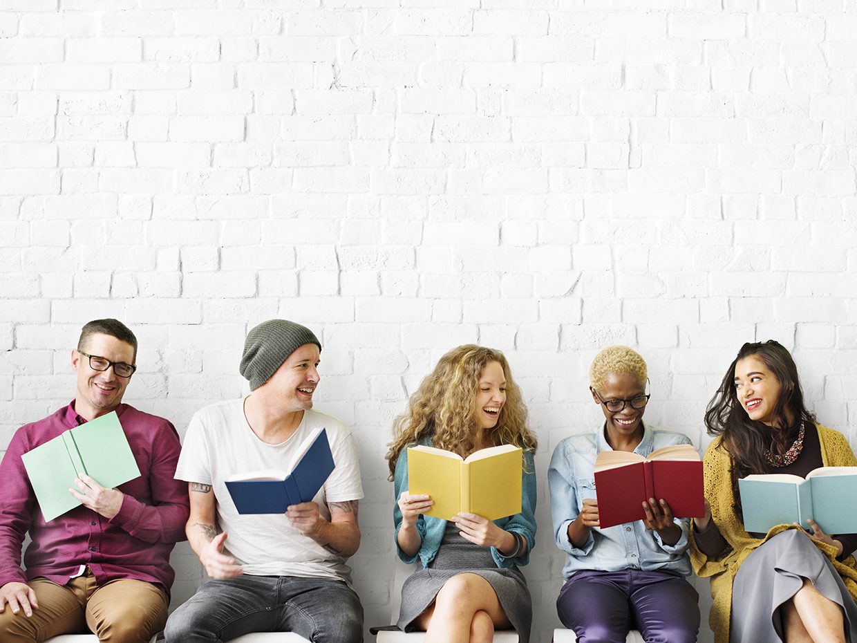 Students Reading