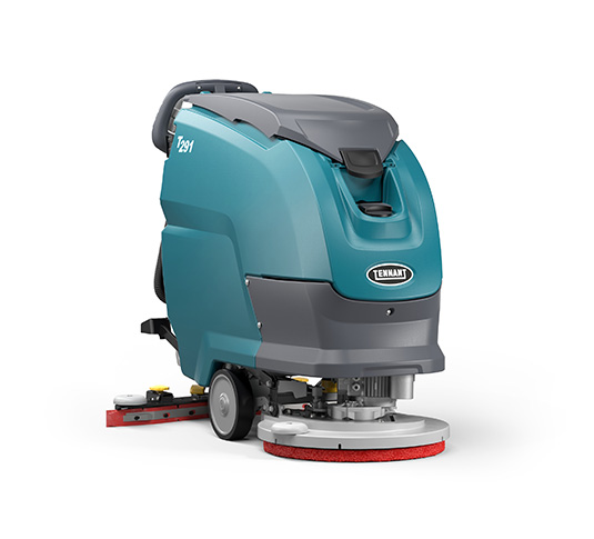 T291 Small Walk-Behind Floor Scrubber
