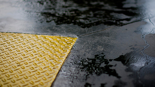 Wet floor