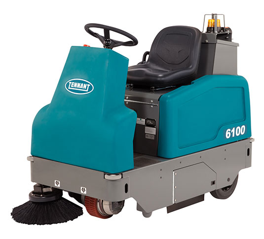 6100 Sub-Compact Ride-On Floor Sweeper