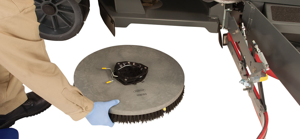 Disk Scrubber Brush