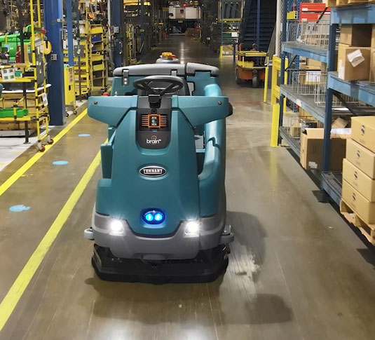 Restregadora robotizada de pisos T16AMR