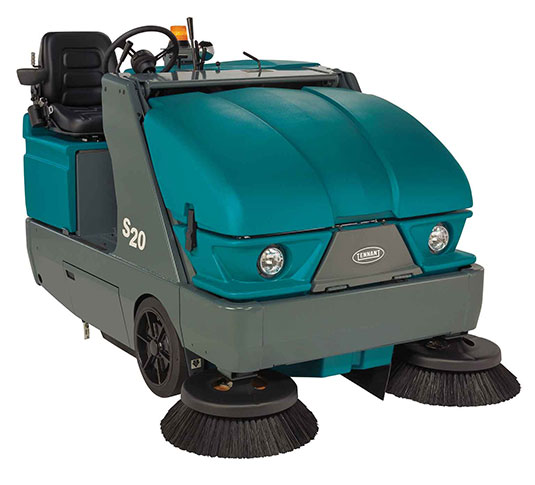 Barredora compacta mediana de operador sentado Tennant S20