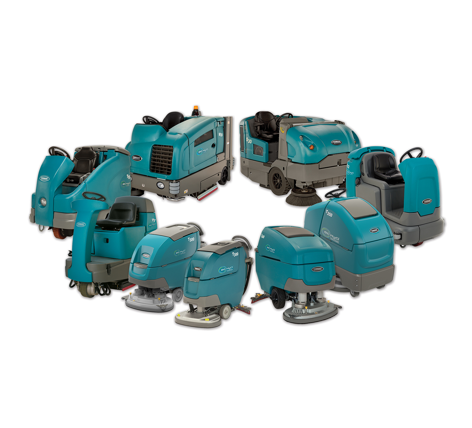 Linea di macchine per la pulizia di Tennant Company