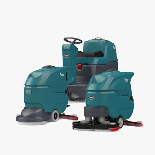 a tennant lança novas lavadoras de pavimentos (t290, t390 e t581)